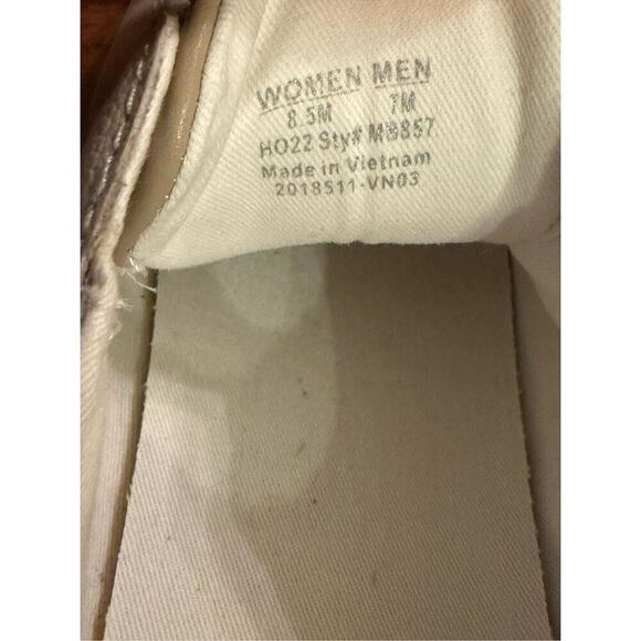 Madewell Kickoff Trainer Sneakers in Antique Cream Multi womens size 8.5 - Picture 6 of 11